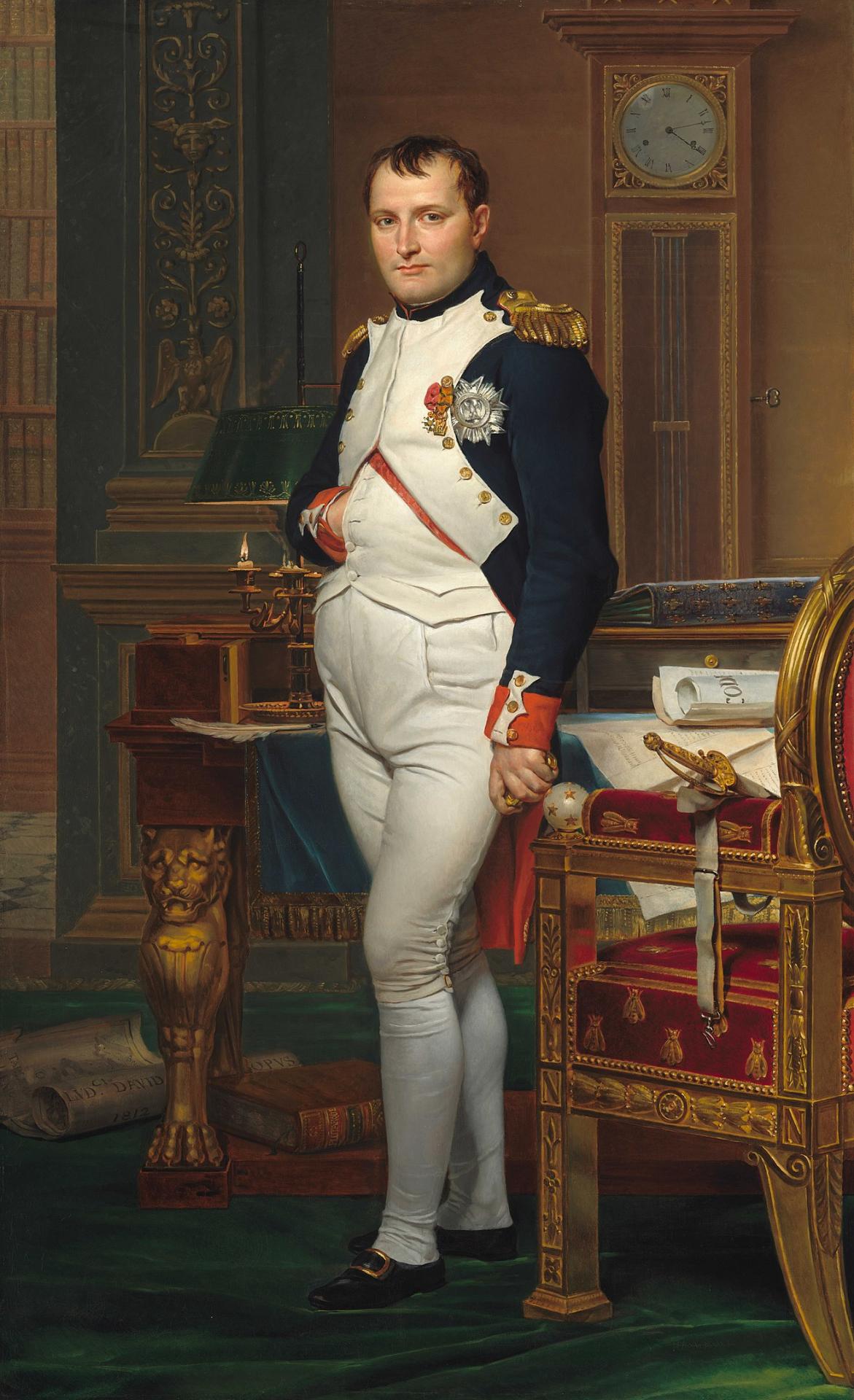 1317px the emperor napoleon in his study at the tuileries by jacques louis david 1812 national gallery of art samuel h kress foundation 2