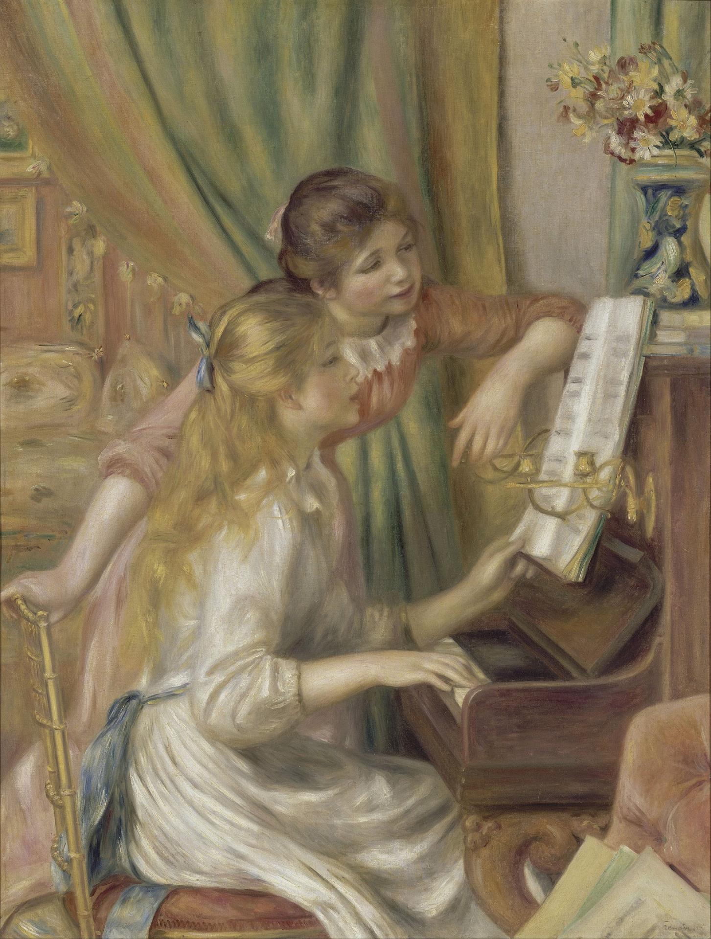 1635px auguste renoir young girls at the piano google art project