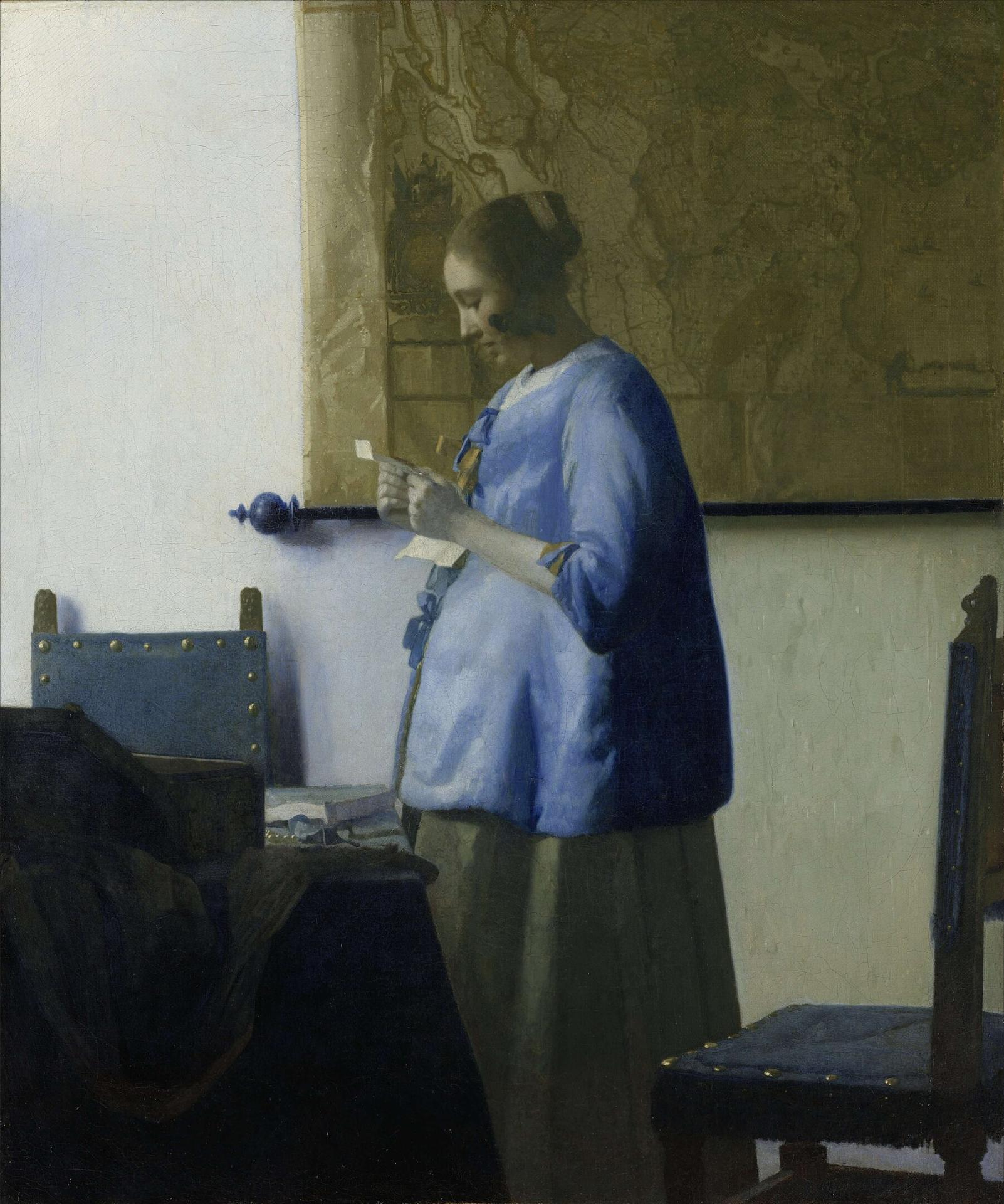 1802px vermeer johannes woman reading a letter ca 1662 1663