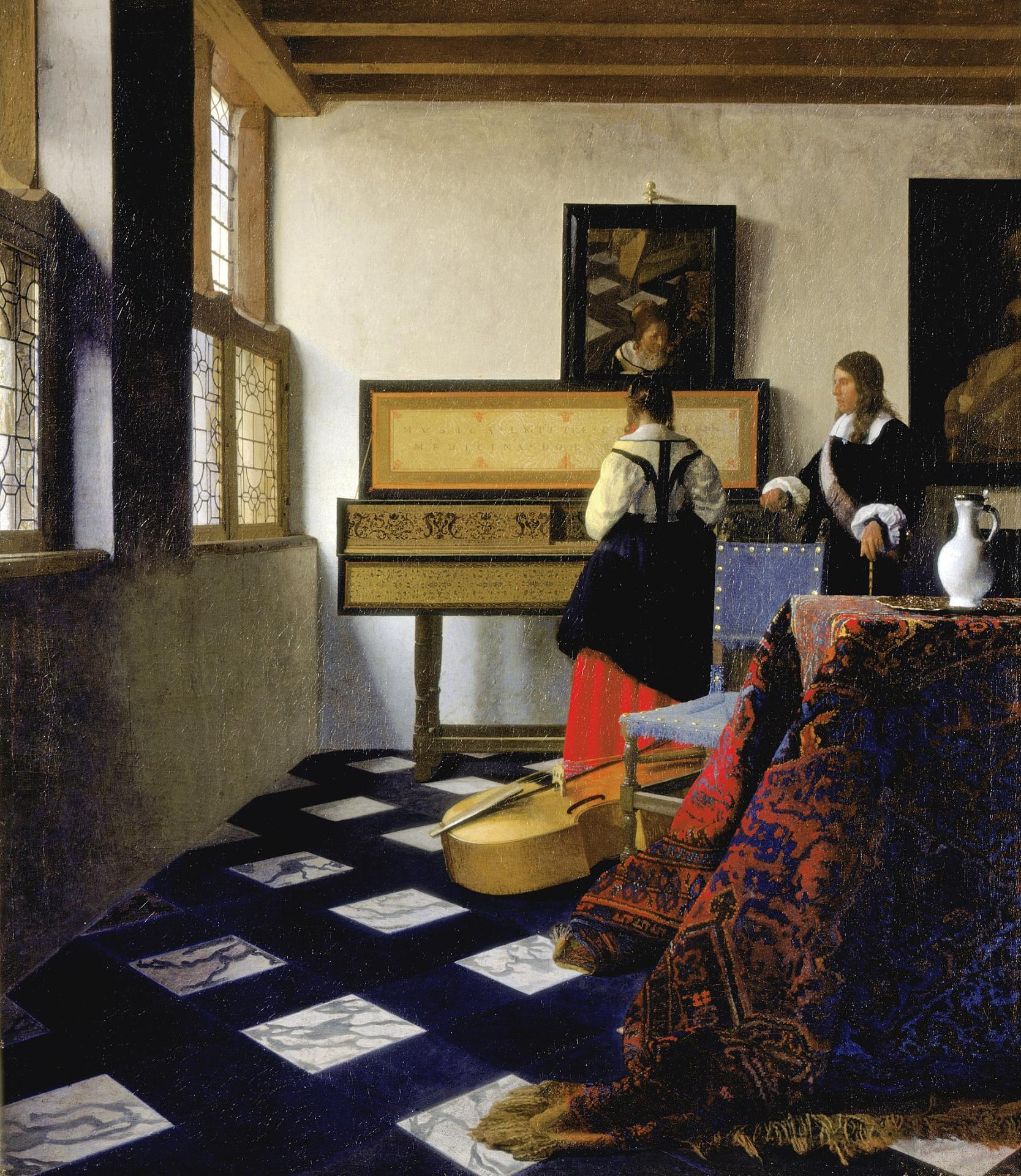 1877px johannes vermeer lady at the virginal with a gentleman the music lesson google art project
