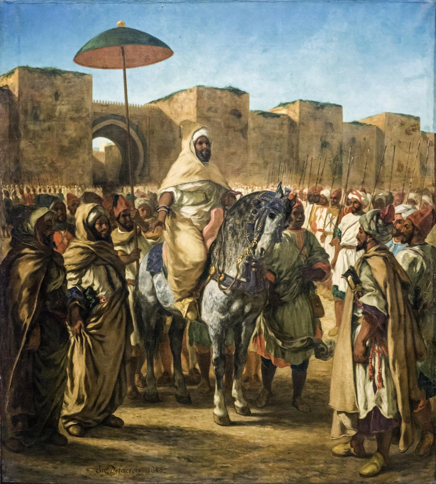 1946px augustins le sultan du maroc eugene delacroix