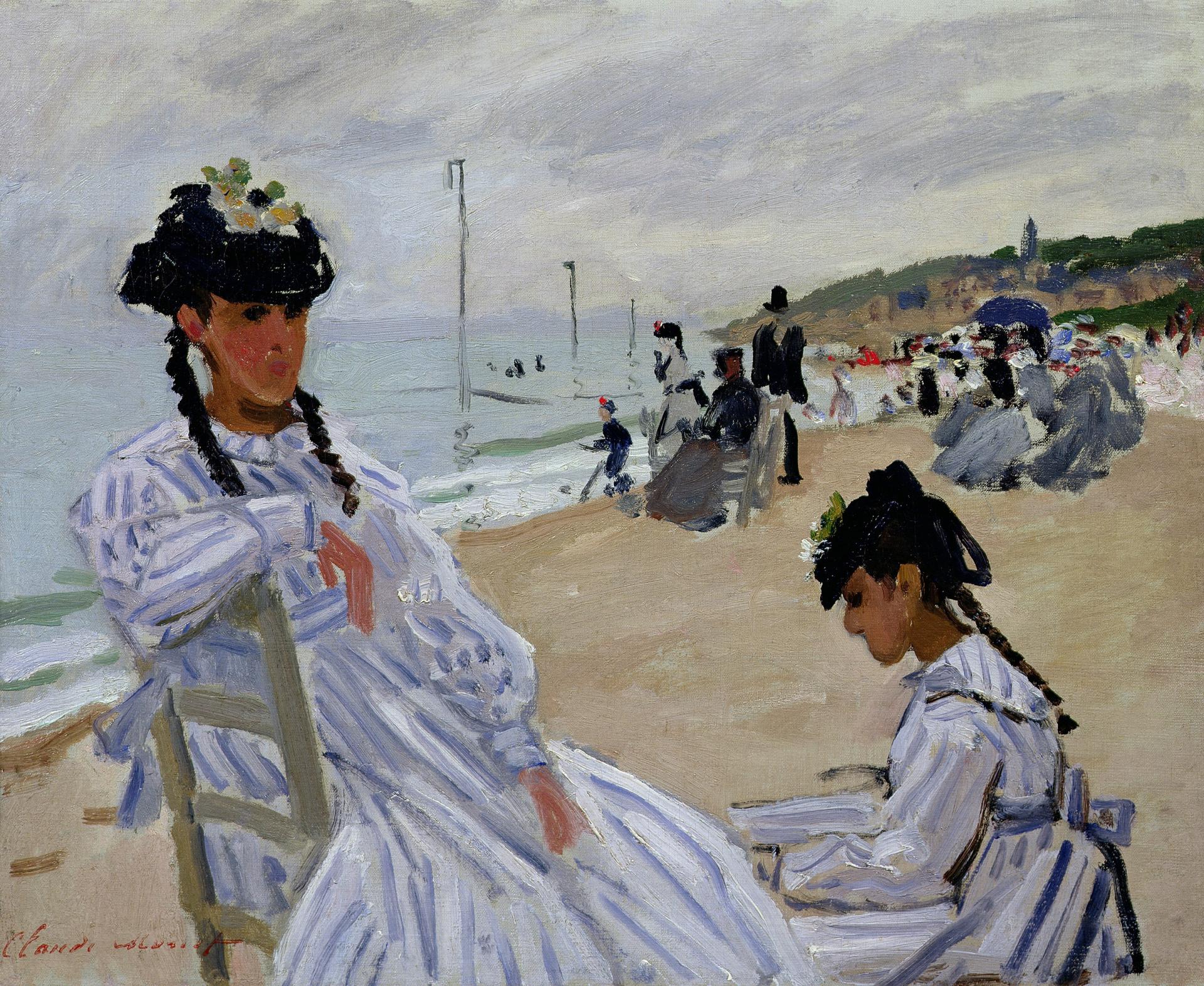 2638px monet paris marmottan strand trouville