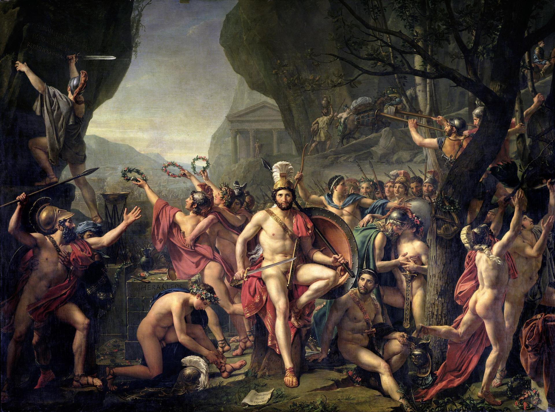 2914px leonidas en las termopilas por jacques louis david
