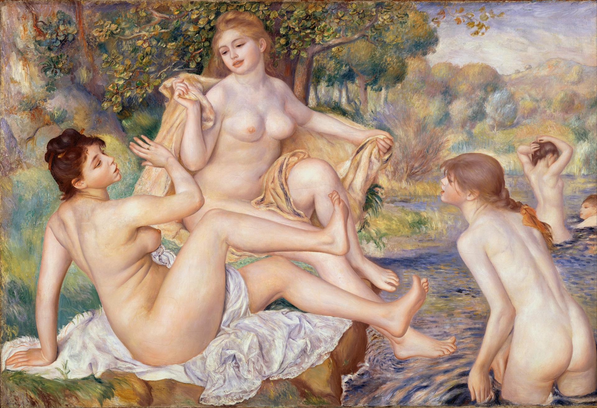 3152px pierre auguste renoir french the large bathers google art project