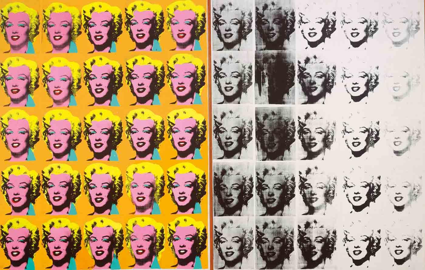 A andy wahrol marylin