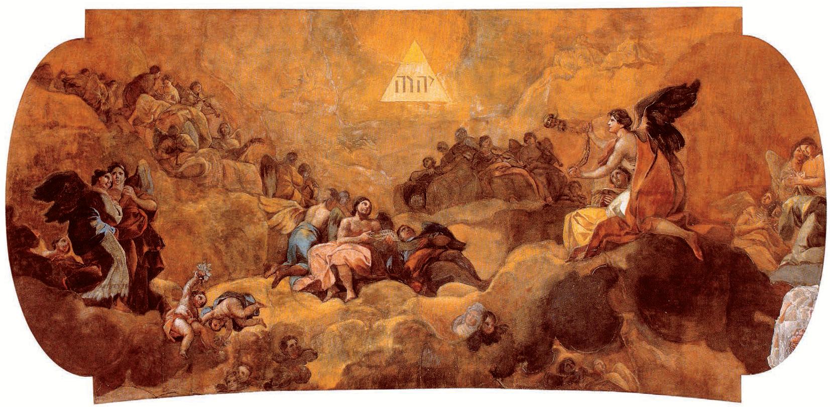 Adoration of the name of god by goya