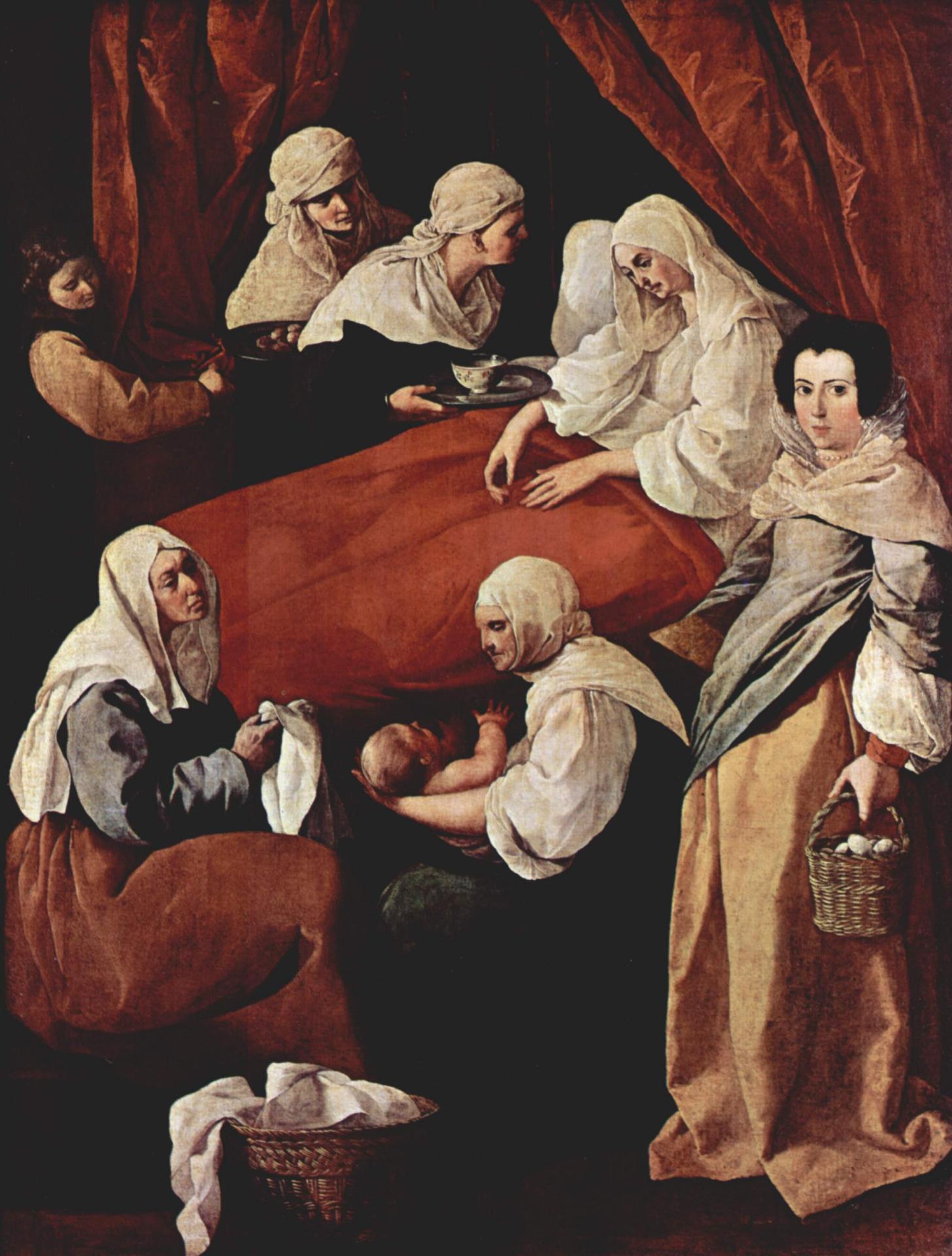 Birth of the virgin 1629