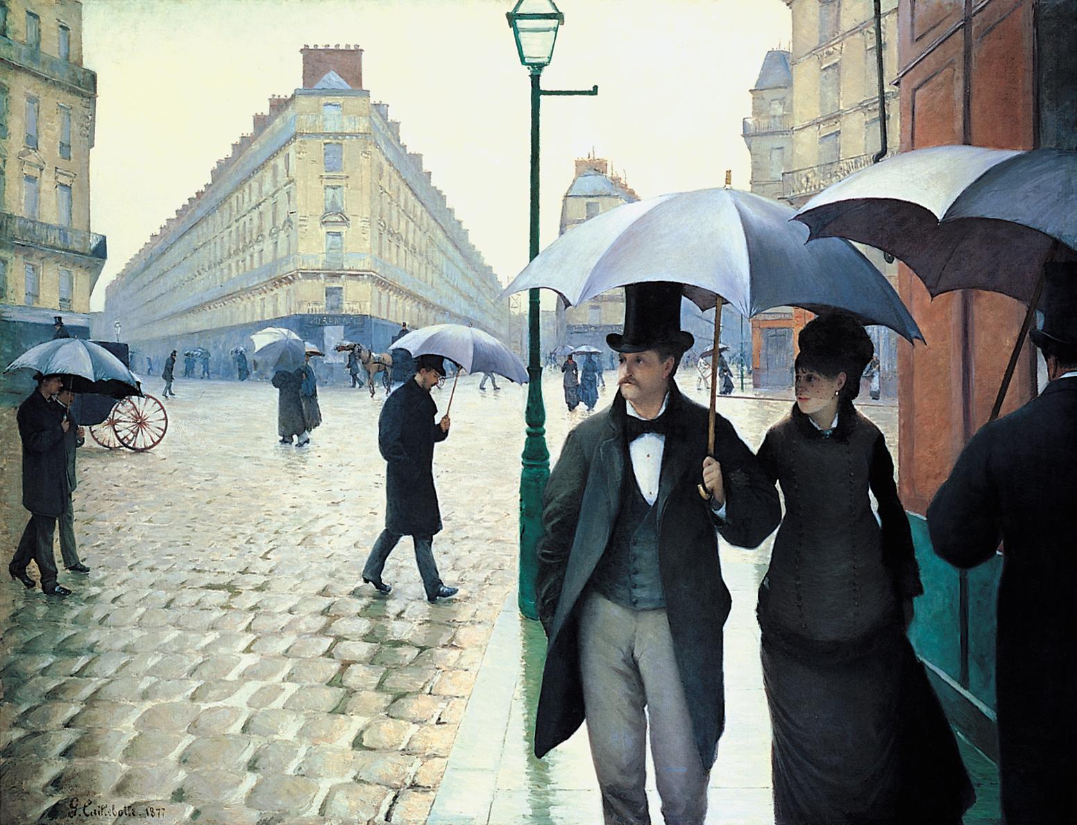 Caillebotte rue de paris