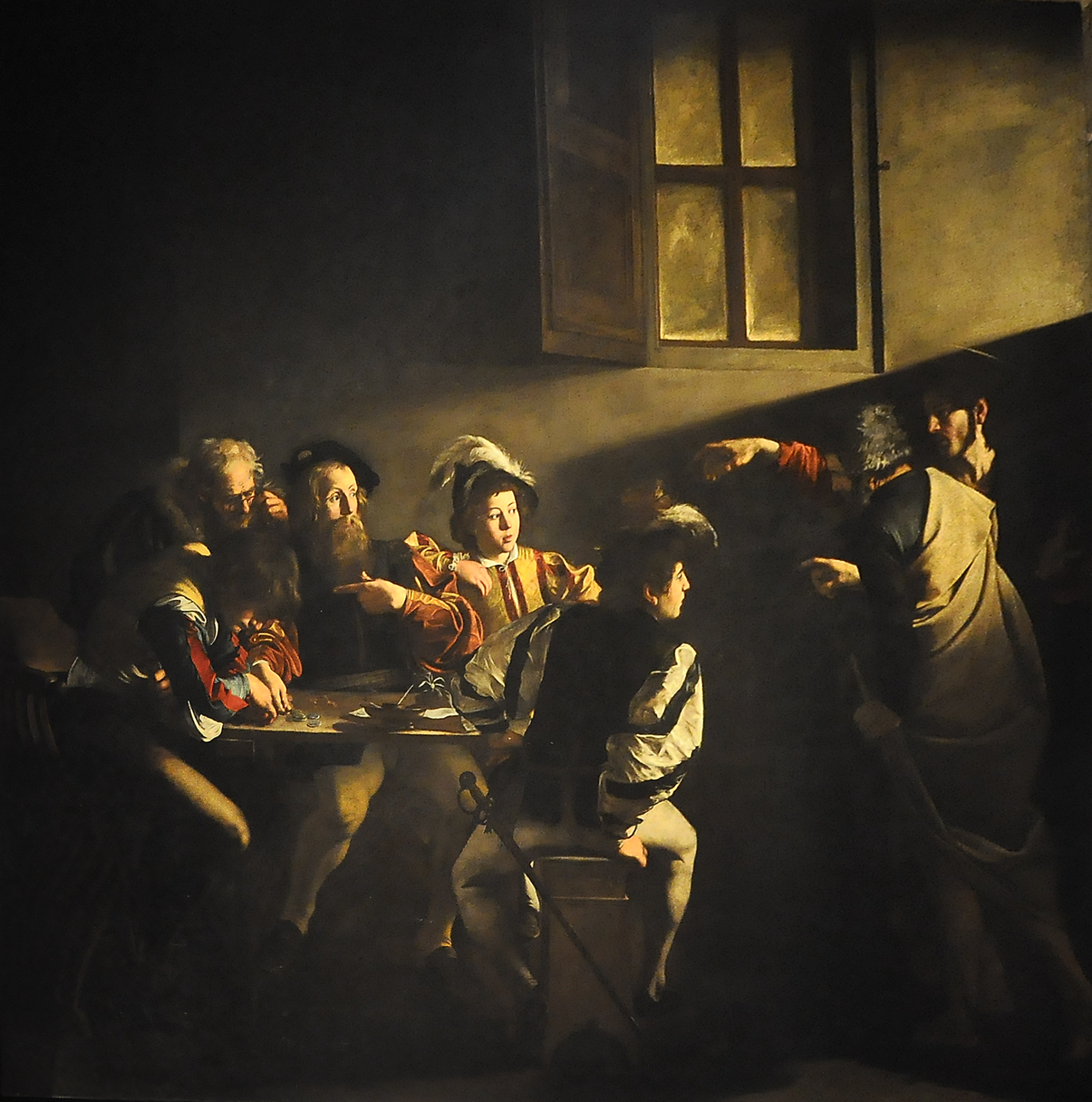 Caravaggio 1571 1610 de roeping van matteus 1599 1600 rome san luigi dei francesi 10 01 2011 12 07 56