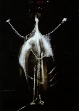 Crucifixion 1933 by francis bacon