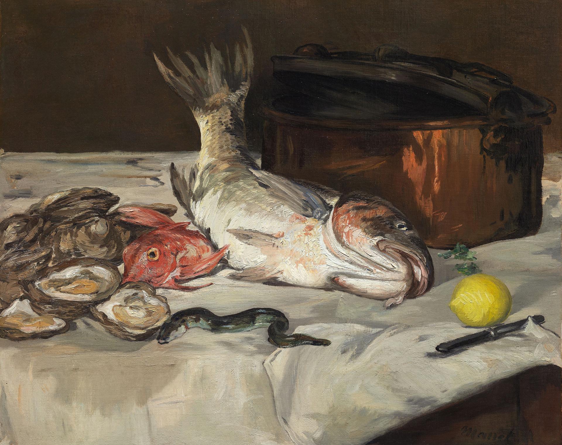 Edouard manet fish still life 1942 311 art institute of chicago