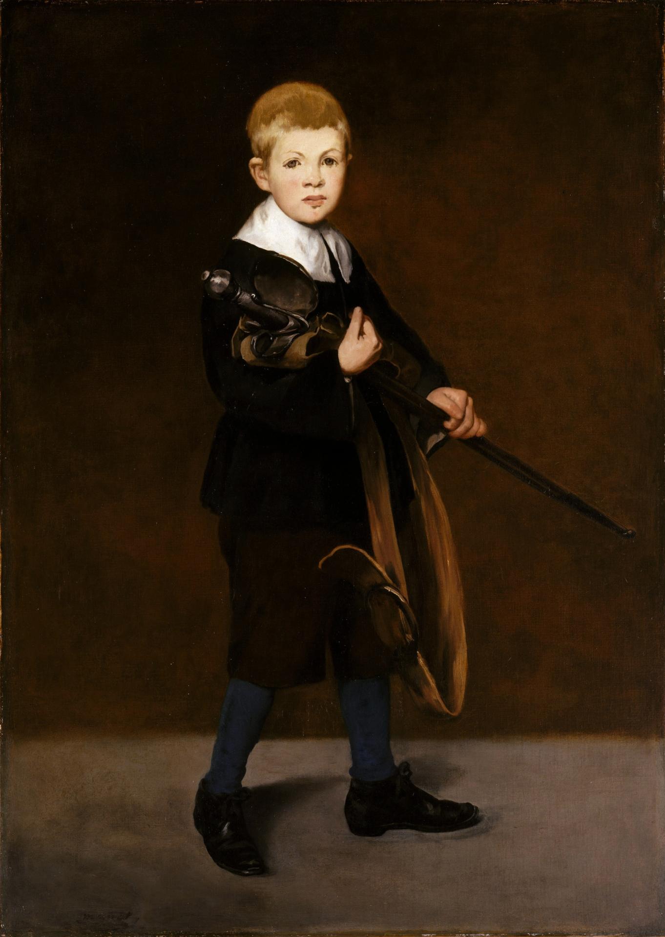 Edouard manet l enfant a l epee