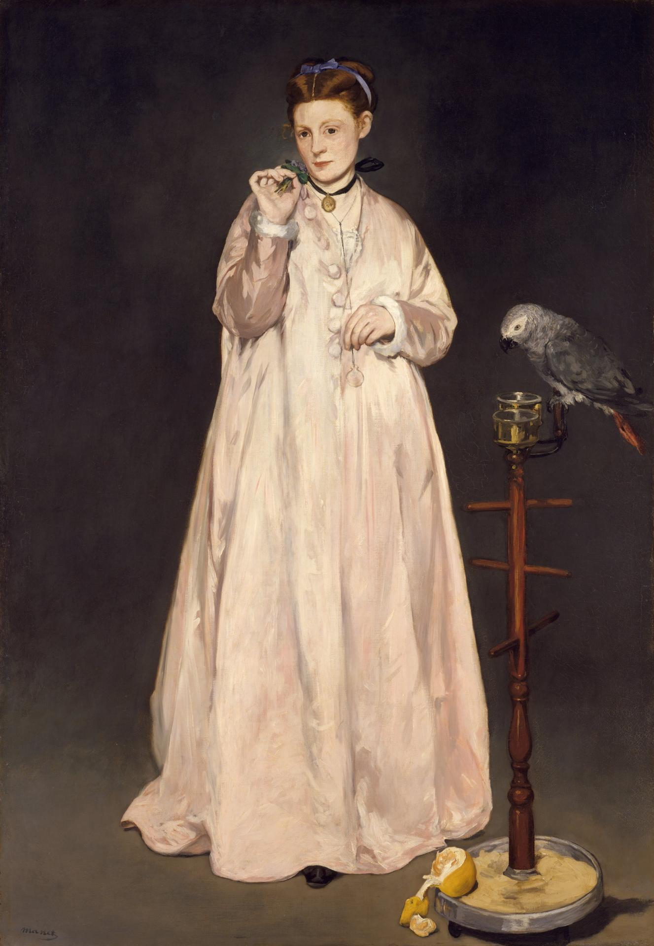 Edouard manet young lady in 1866 google art project