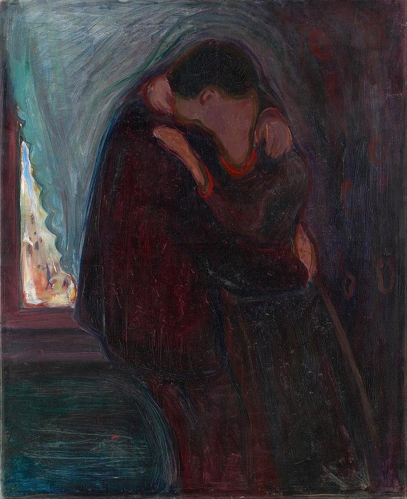 Edvard munch the kiss google art project