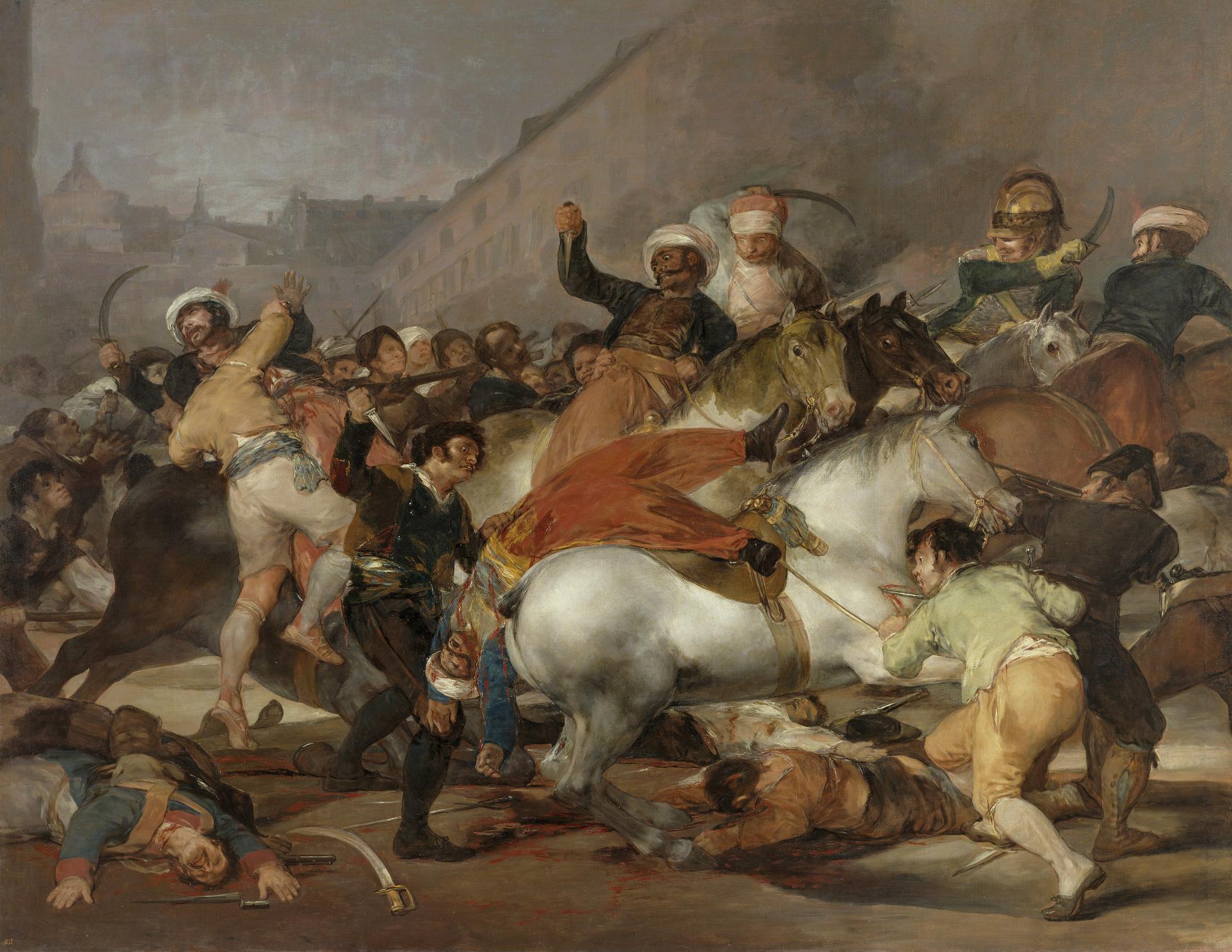 El dos de mayo de 1808 en madrid
