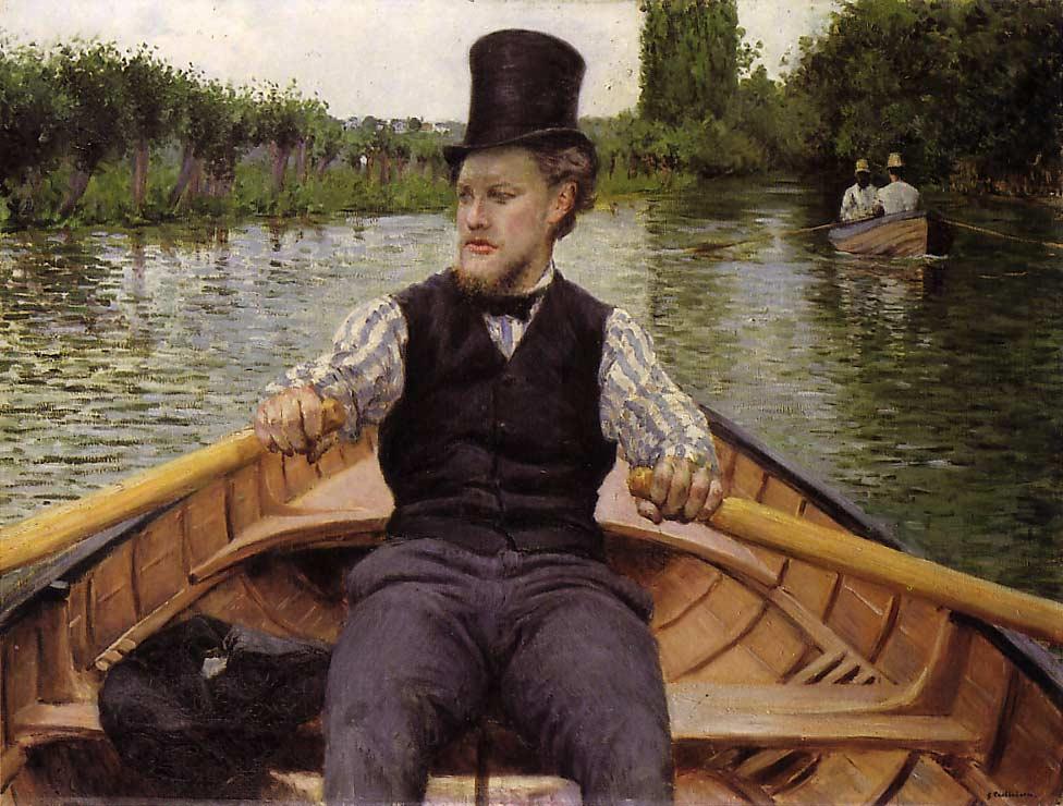 G caillebotte la partie de bateau