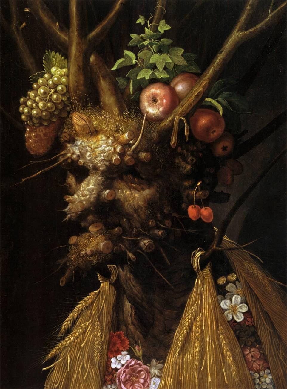 Giuseppe arcimboldo the four seasons in one head wga00820