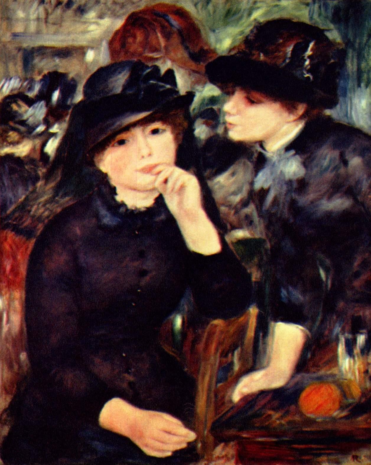 Jeunes filles en noir by pierre auguste renoir 159