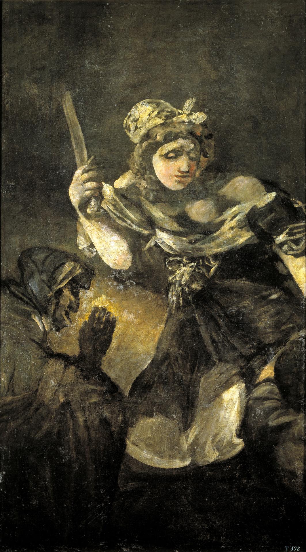 Judith y holofernes goya 1
