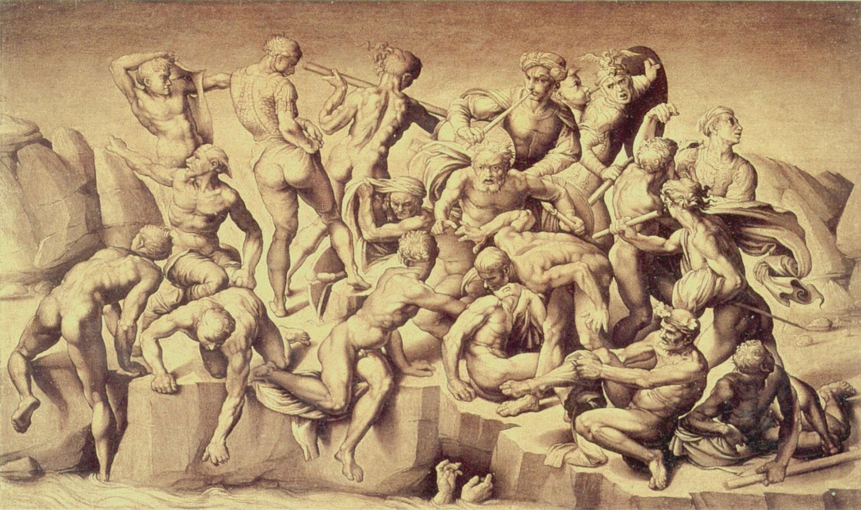La batalla de cascina sangallo