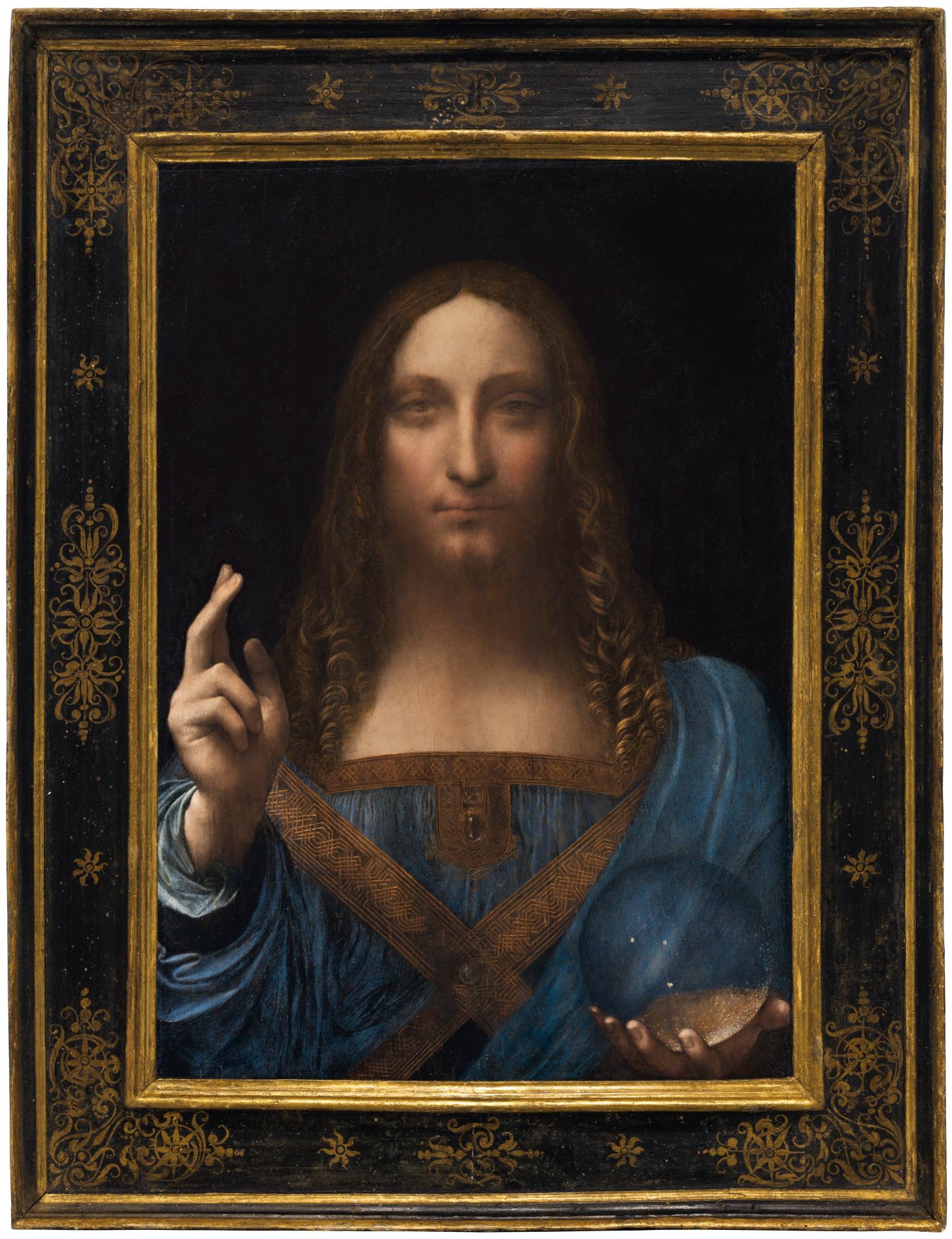 Leonardo da vinci or boltraffio attrib salvator mundi circa 1500