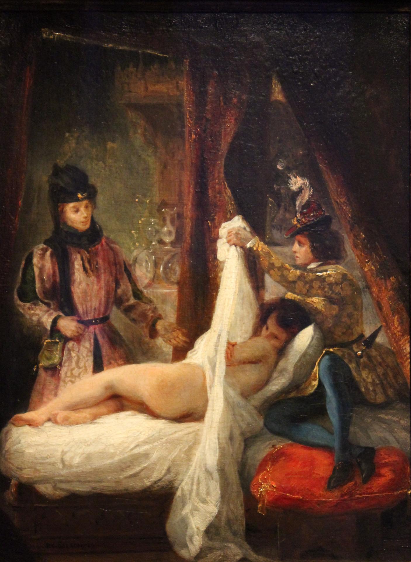 Louis d orleans montrant sa maitresse eugene delacroix mba lyon 2014