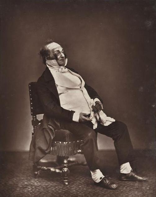 Monnier playing the part of prudhomme by carjat 1