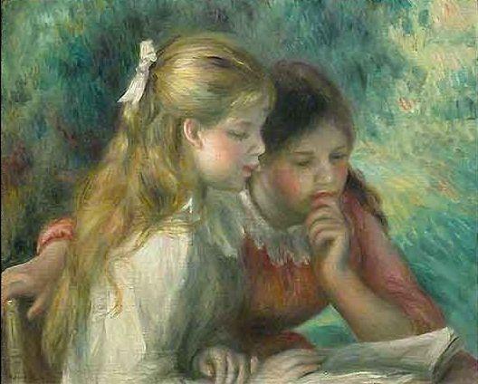 Pierre auguste renoir la lecture