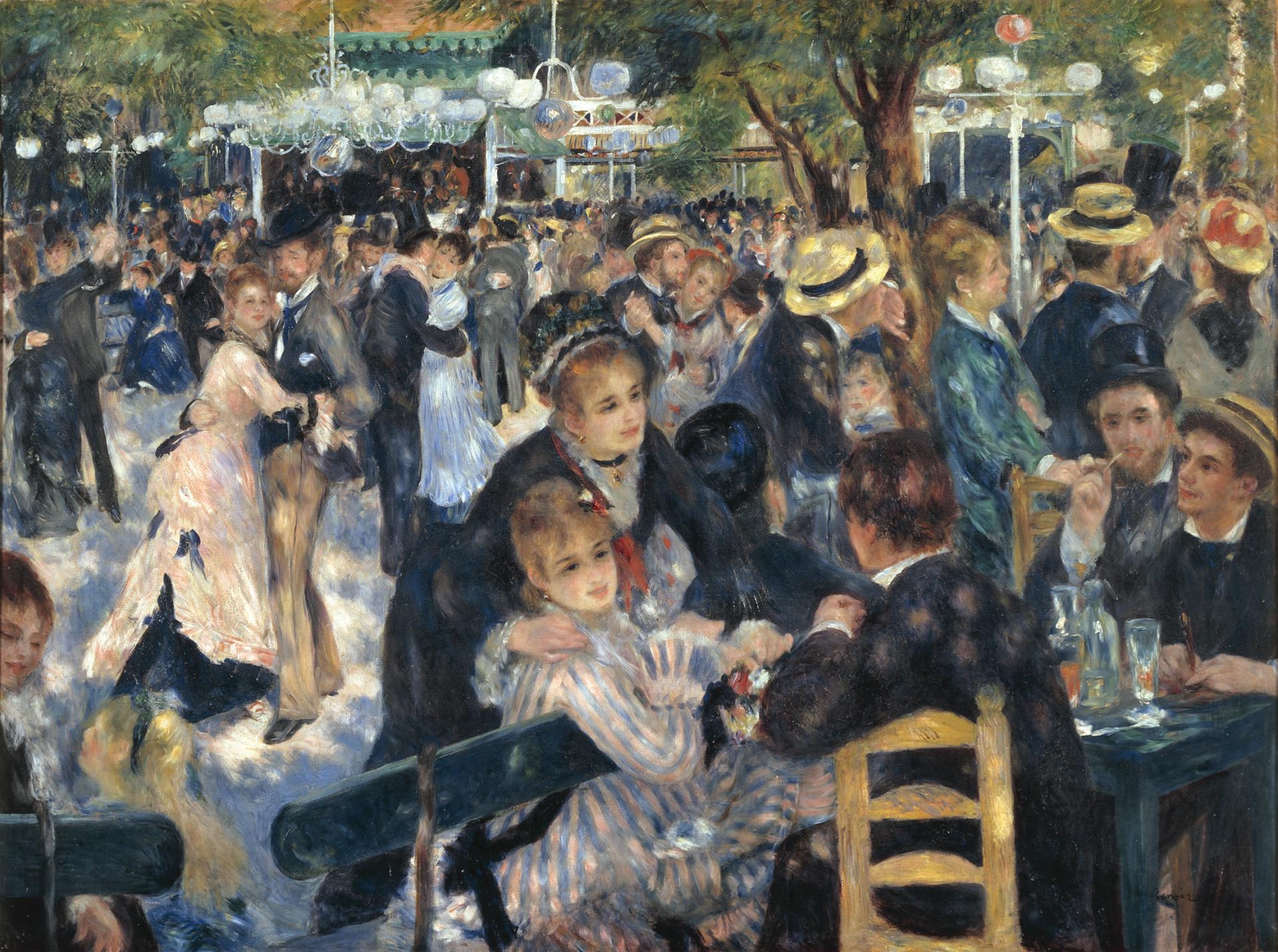 Pierre auguste renoir le moulin de la galette