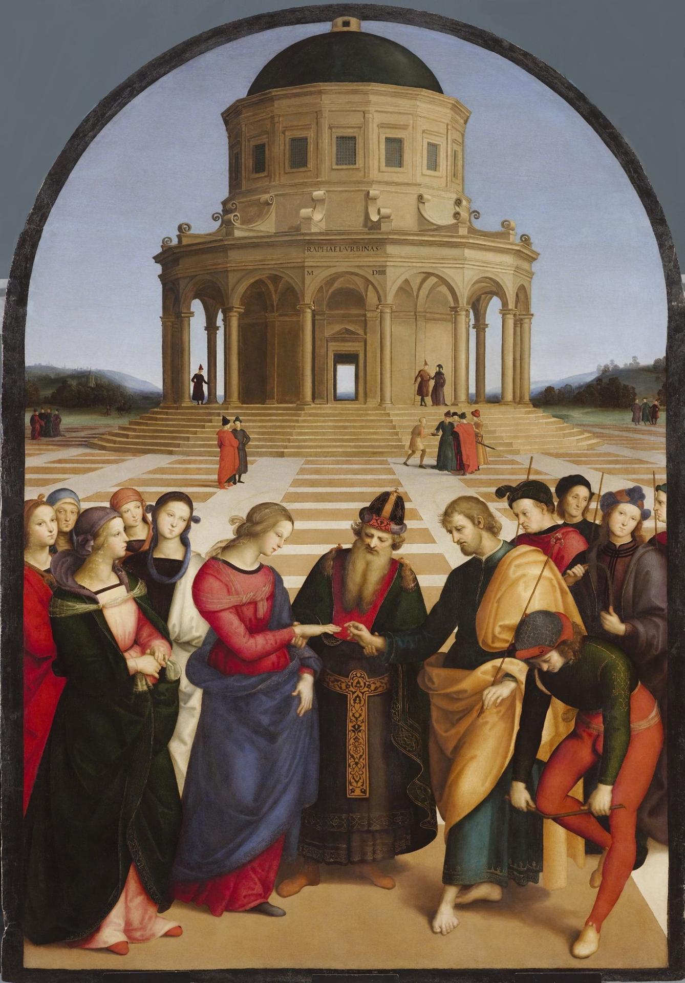 Raffaello spozalizio web gallery of art