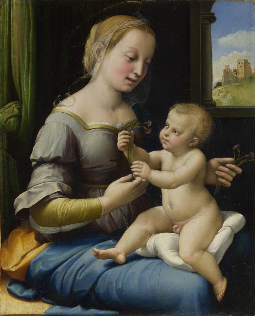 Raphael madonna of the pinks