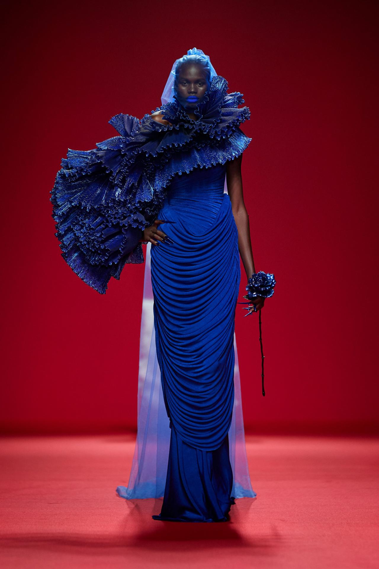 Robert wun ss24 runway press look11