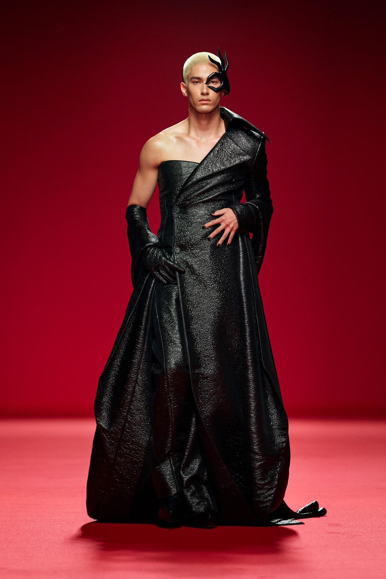 Robert wun ss24 runway press look13