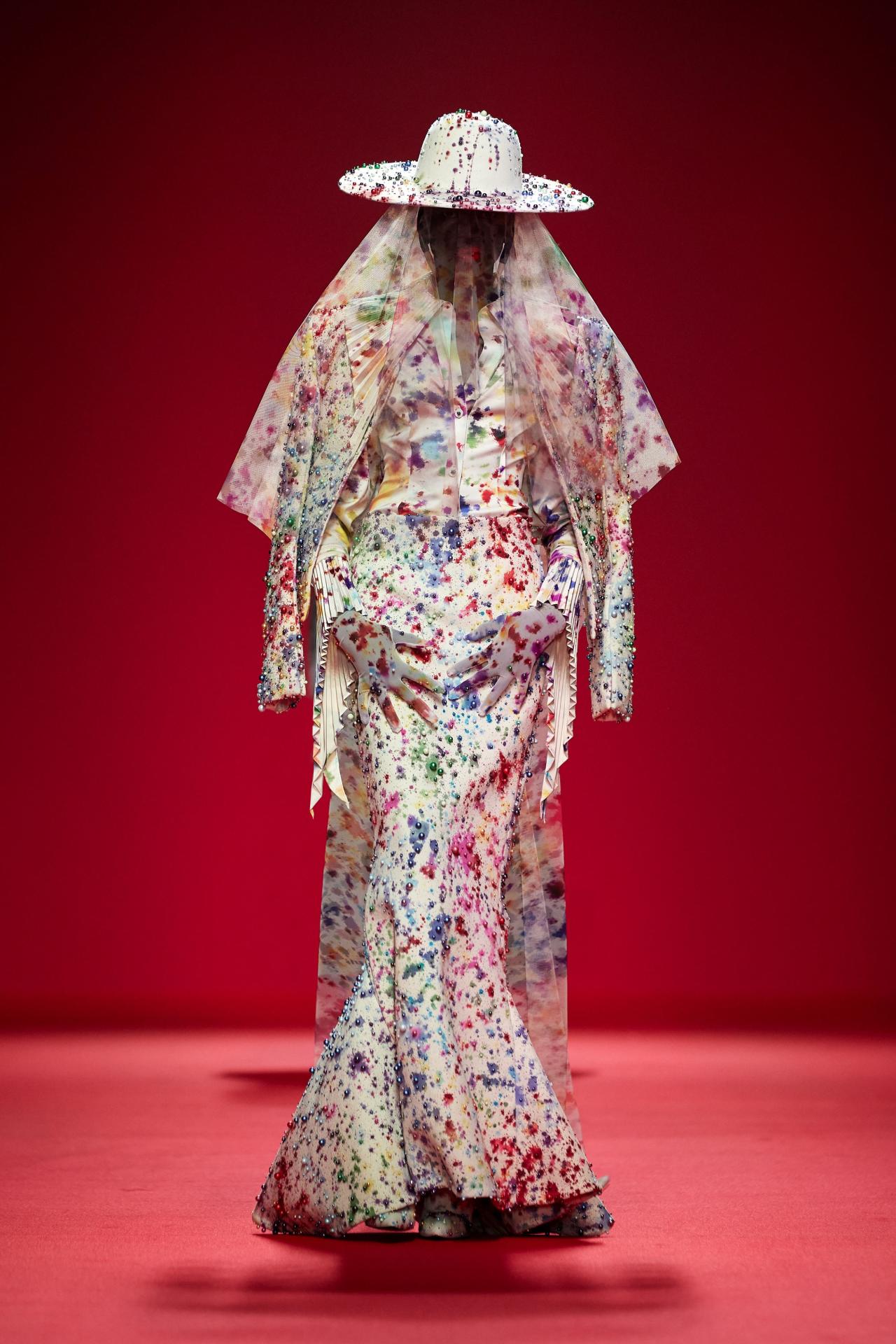 Robert wun ss24 runway press look14