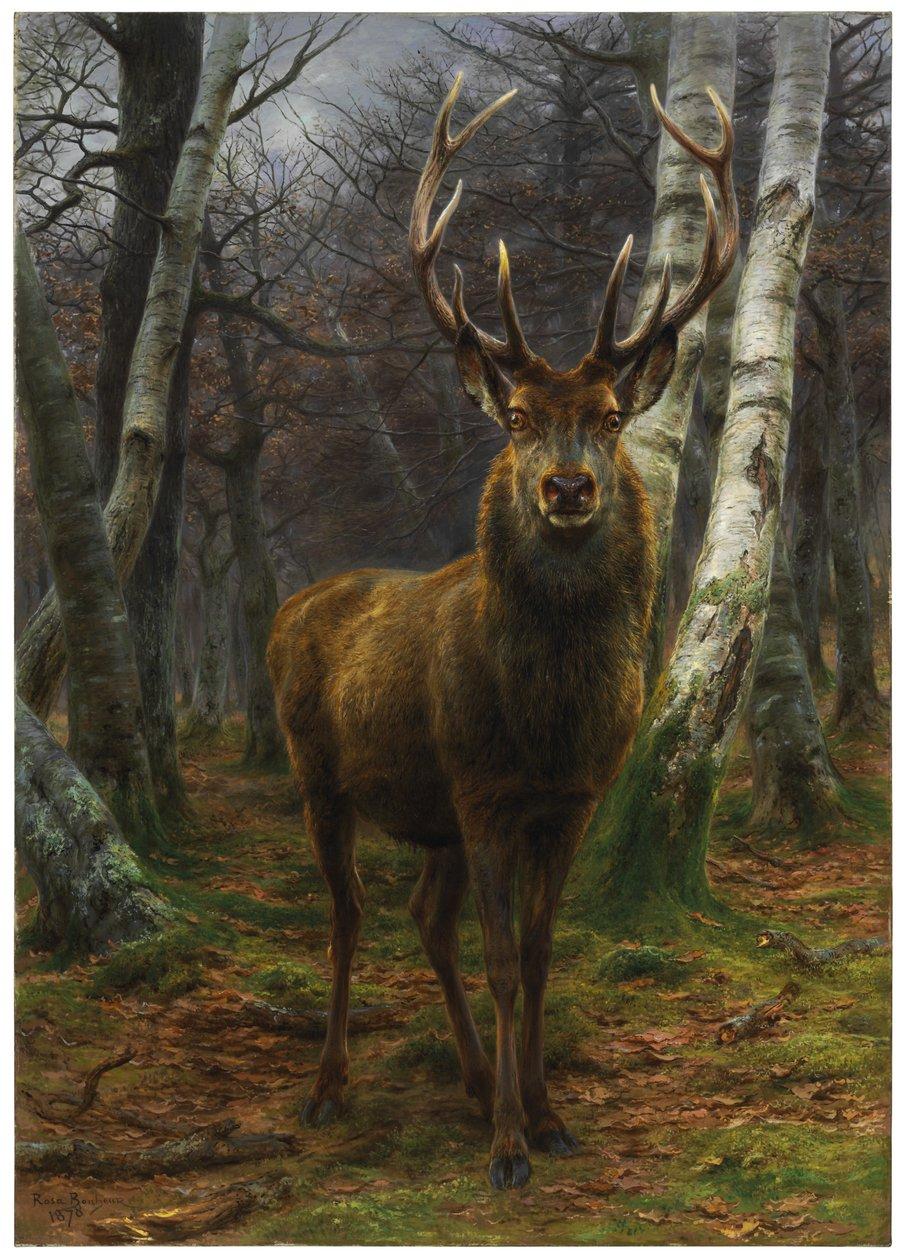 Rosa bonheur king of the forest 1878 meisterdrucke 825808