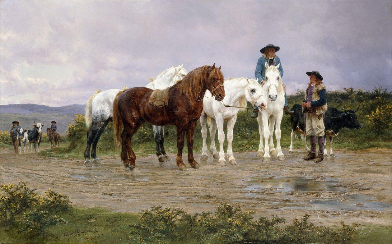 Rosa bonheur pyrenees farmers market bound 1884 meisterdrucke 840978