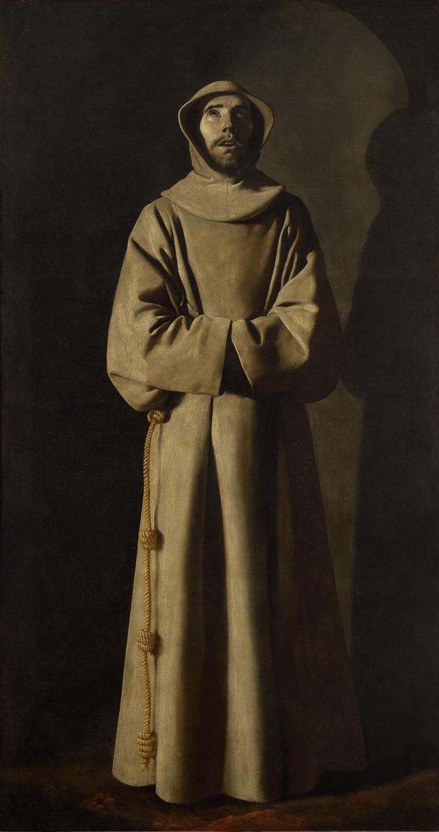 Saint francois d assise francisco de zurbaran a 115