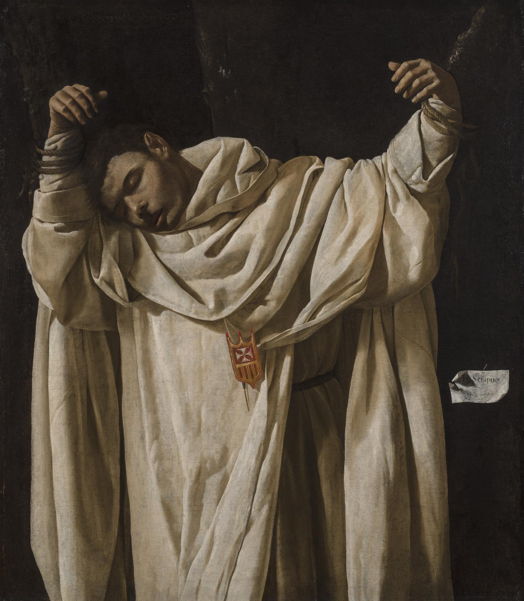San serapio por francisco de zurbaran