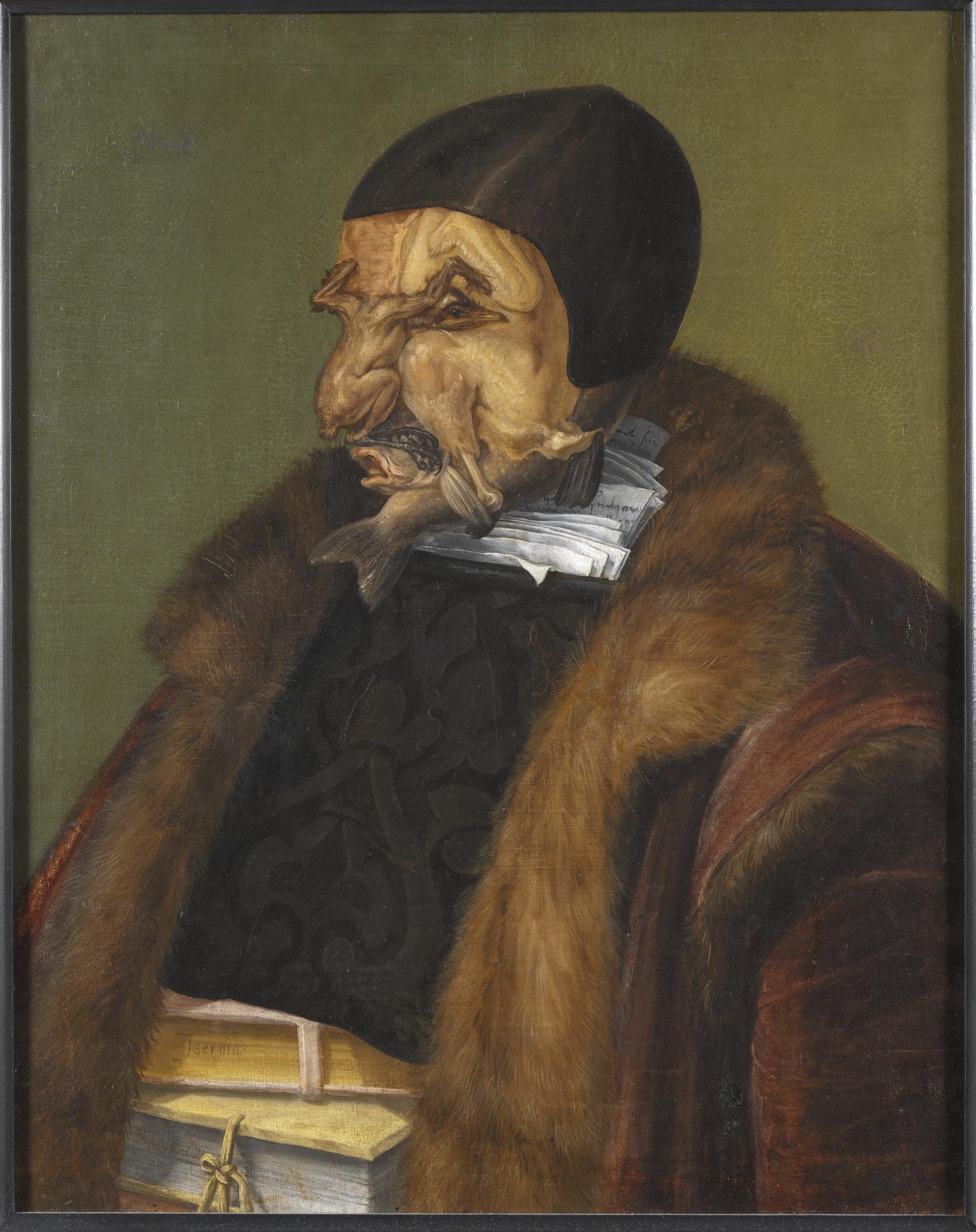 The lawyer possibly ulrich zasius 1461 1536 humanist jurist giuseppe arcimboldo nationalmuseum 15897