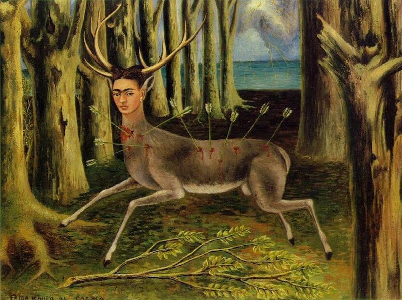 The wounded deer