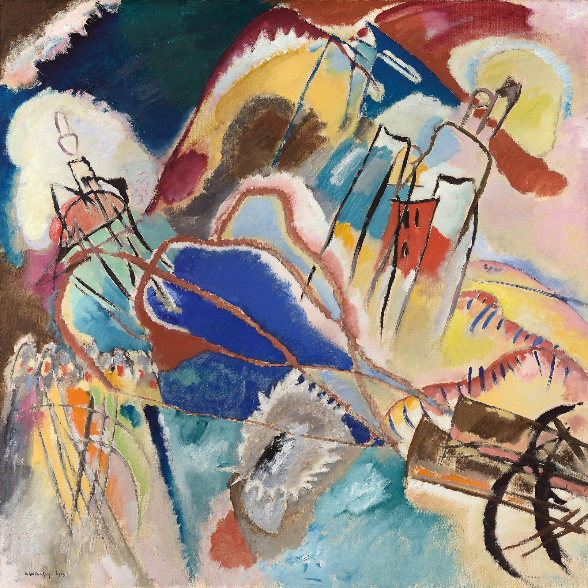 Vasily kandinsky improvisation no 30 cannons 1913 1931 511 art institute of chicago