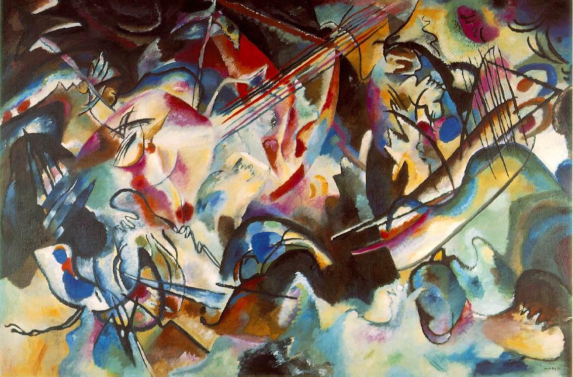 Vassily kandinsky 1913 composition 6