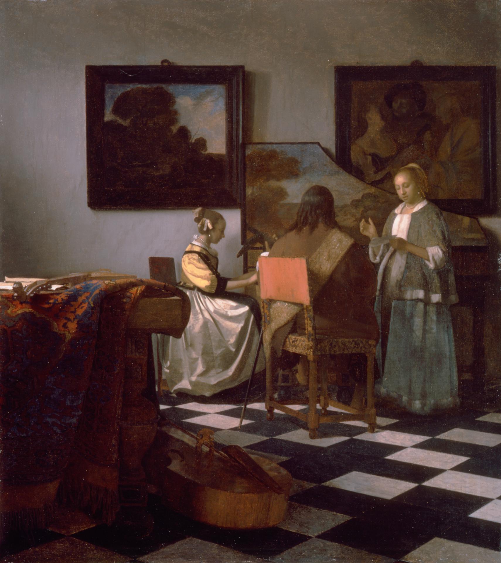 Vermeer the concert
