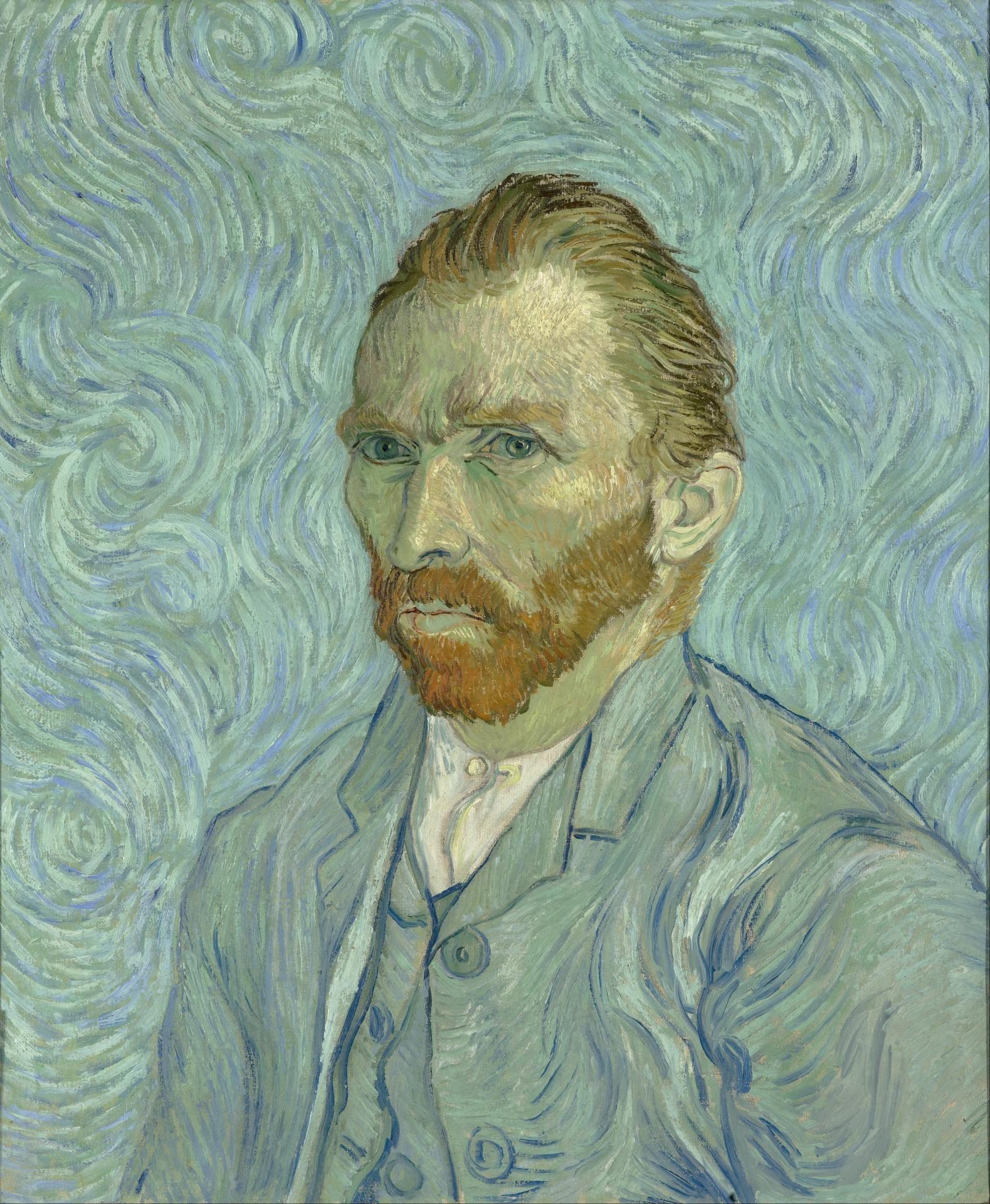 Vincent van gogh self portrait google art project