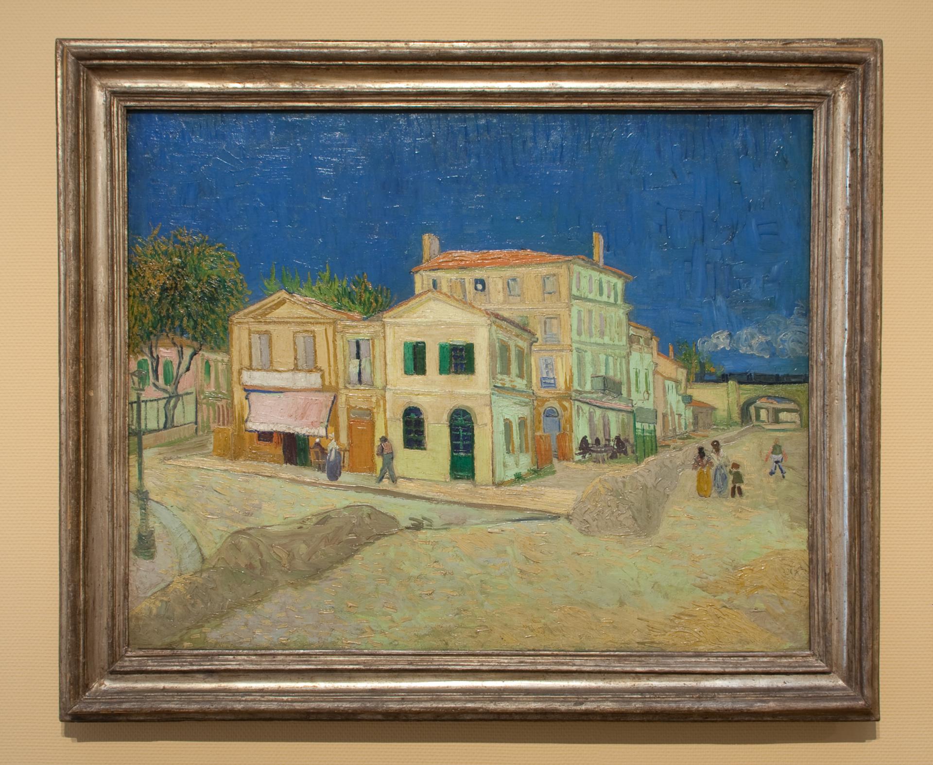 Wlanl pachango het gele huis de straat vincent van gogh 1888